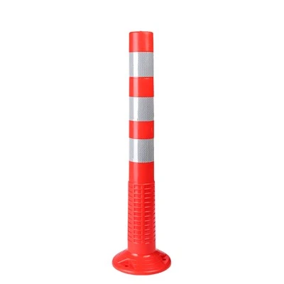 Siguranța autostrăzii rutiere Post de delimitare plastică flexibilă