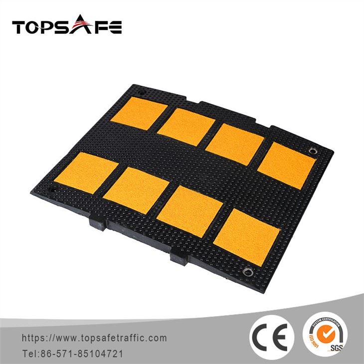 Road Safety Traffic Safe Product High Strength Rubber Speed Hump