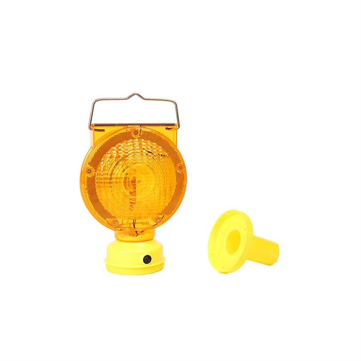 Solar Road Block Warning Light Lamp